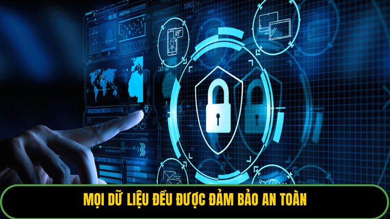 Mọi dữ liệu đều được đảm bảo an toàn