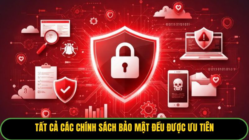 Tất cả các chính sách bảo mật đều được ưu tiên